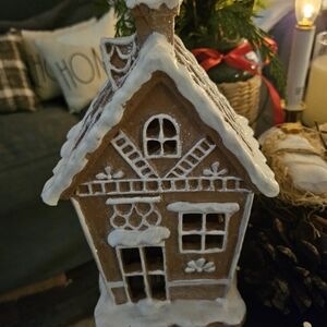 Gingerbread light up house